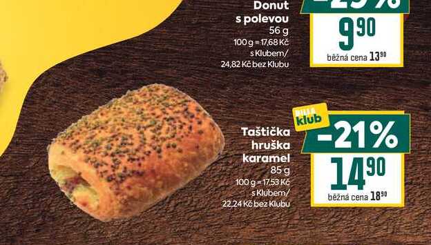Taštička hruška karamel 85 g