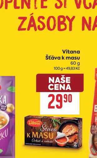 Vitana Šťáva k masu 60 g