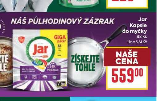 Jar Kapsle do myčky 82 ks