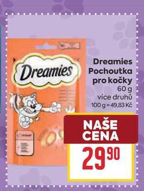 Dreamies Pochoutka pro kočky 60 g 