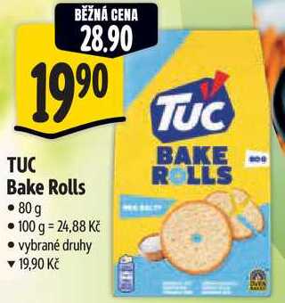 TUC Bake Rolls, 80 g