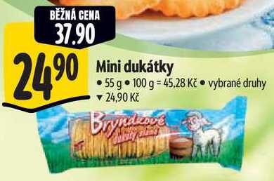 Mini dukátky, 55 g