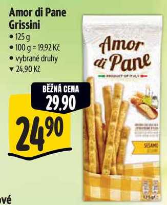 Amor di Pane Grissini, 125 g 