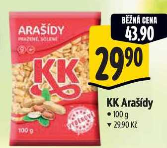 KK Arašídy, 100 g