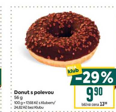 Donut s polevou 56 g
