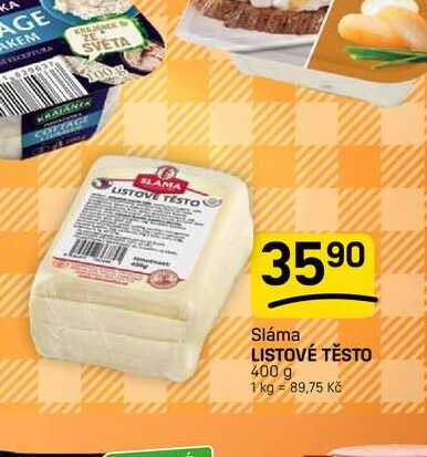 LISTOVÉ TĚSTO 400 g 