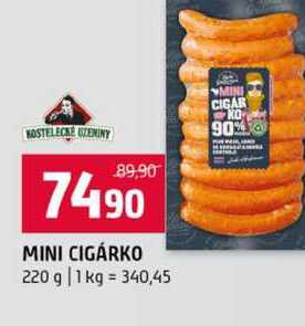 MINI CIGÁRKO 220 g