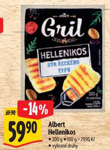 Albert Hellenikos, 200 g