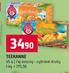 TEEKANNE 45 g čaj ovocný vybrané druhy