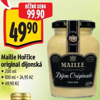 Maille Hořčice original dijonská, 200 ml