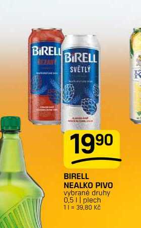 BIRELL NEALKO PIVO vybrané druhy 0,5 || plech 