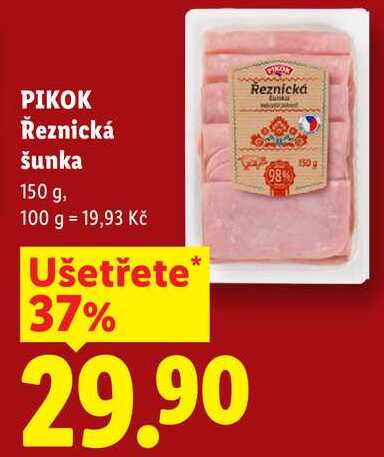 PIKON Řeznická šunka, 150 g