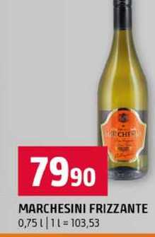 MARCHESINI FRIZZANTE 0,75l