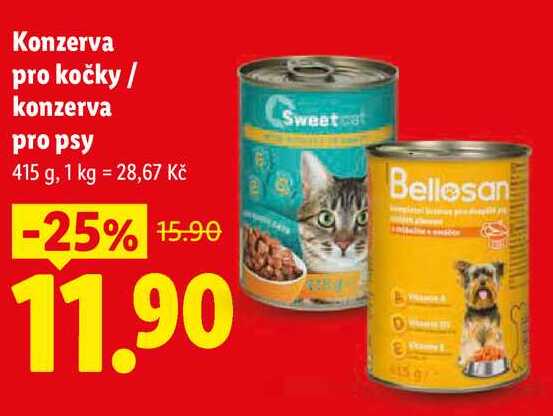 Konzerva pro kočky / konzerva pro psy, 415 g
