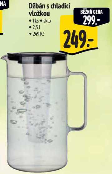 Džbán s chladicí vložkou
