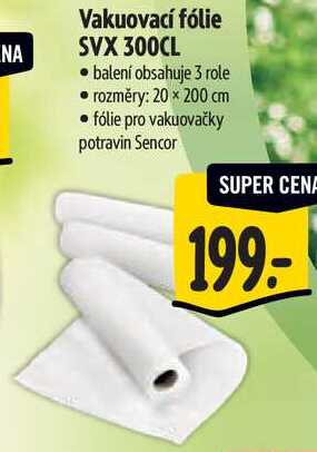 Vakuovací fólie SVX 300CL