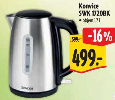 Konvice SWK 1720BK