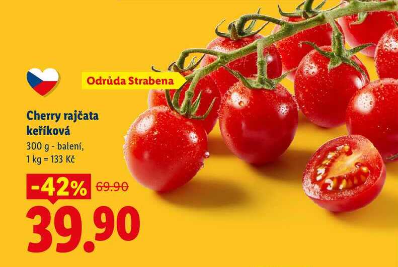 Cherry rajčata keříková, 300 g