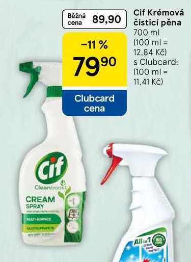 Cif Krémová čisticí pěna, 700 ml