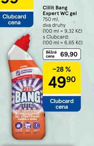 Cillit Bang Expert WC gel, 750 ml