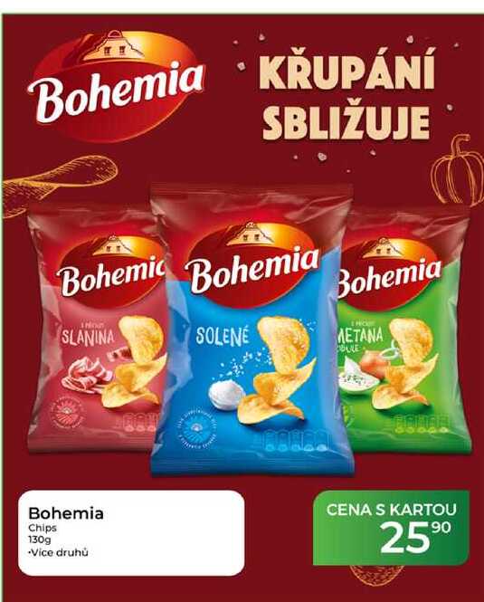 Bohemia Chips 130g   