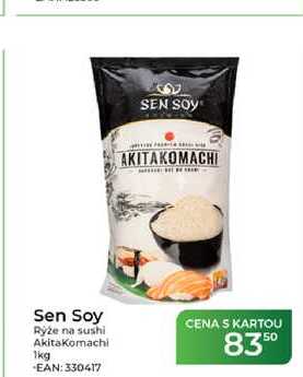 Sen Soy Rýže na sushi AkitaKomachi 1kg
