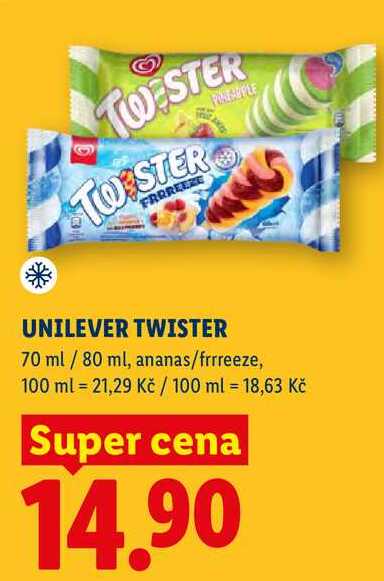 UNILEVER TWISTER, 70 ml / 80 ml