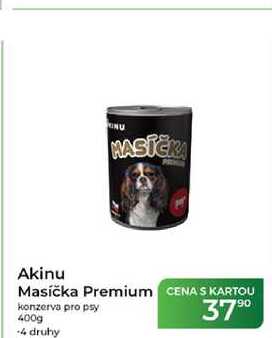 Akinu Masička Premium konzerva pro psy 400g