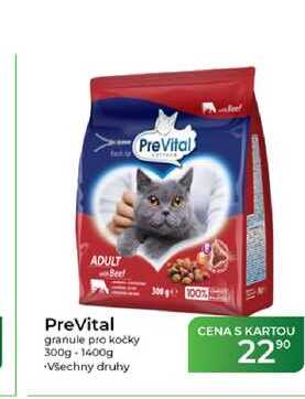 PreVital granule pro kočky 300g-1400g