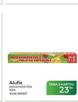 Alufix potravinová fólie 30m