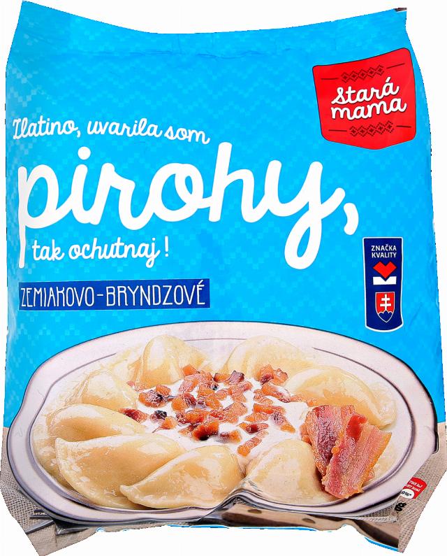 Pirohy s bramborovo-bryndzovou náplní/ s pažitkou