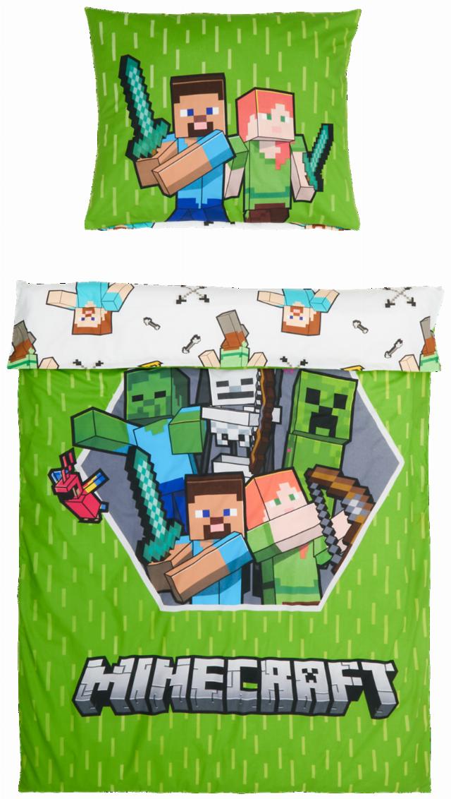 MINECRAFT Ložní povlečení 140x200, 70x90