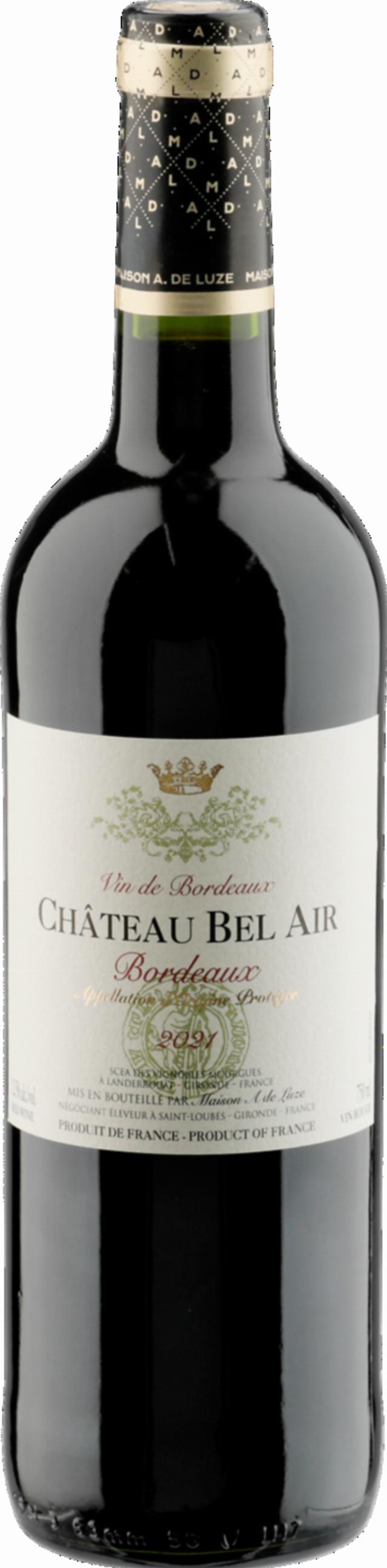 Château Bel Air Bordeaux Francie