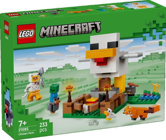 LEGO Minecraft Slepičí farma 21585