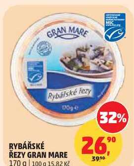 RYBÁŘSKÉ ŘEZY GRAN MARE, 170 g   