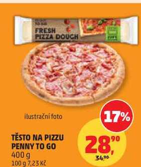 TĚSTO NA PIZZU PENNY TO GO, 400 g