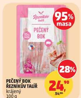 PEČENÝ BOK ŘEZNÍKŮV TALÍŘ krájený, 100 g