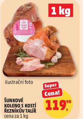 ŠUNKOVÉ KOLENO S KOSTÍ ŘEZNÍKŮV TALÍŘ, 1 kg