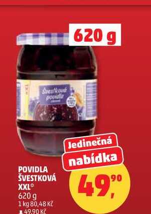 POVIDLA ŠVESTKOVÁ XXL, 620 g