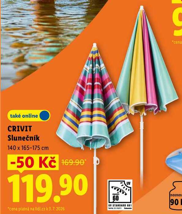 CRIVIT Slunečník