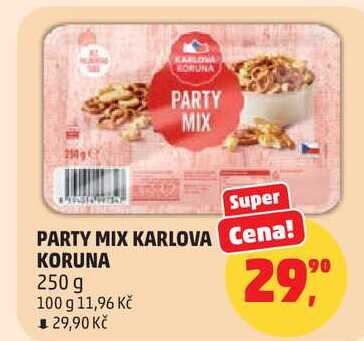 PARTY MIX KARLOVA KORUNA, 250 g