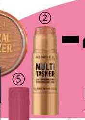RIMMEL LONDON Multi Tasker 3v1 bronzer v tyčince 