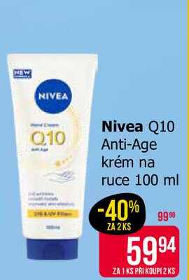 Nivea Q10 Anti-Age krém na ruce 100 ml