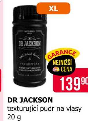 DR JACKSON texturující pudr na vlasy 20 g 