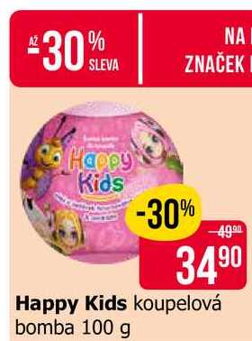 Happy Kids koupelová bomba 100 g