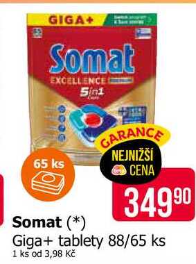 Somat Giga+ tablety 88/65 ks