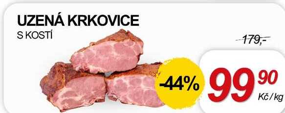 UZENÁ KRKOVICE S KOSTÍ, 1 kg