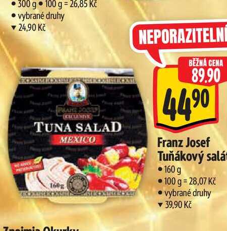Franz Josef Tuňákový salát 160 g