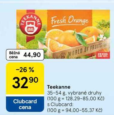 Teekanne, 35-54 g
