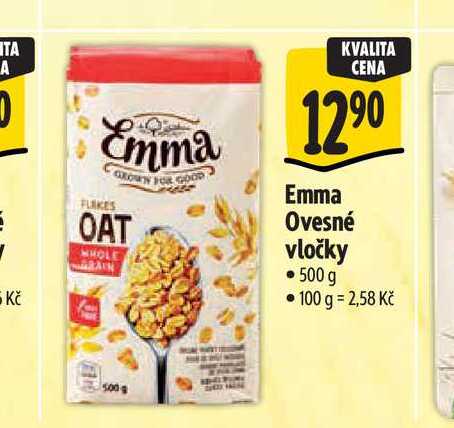Emma Ovesné vločky 500 g